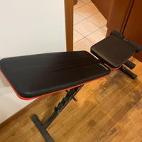 Panca,cyclette e kit manubri 20kg