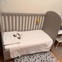 Lettino Infanzia - culla  Ikea Gonatt + materasso