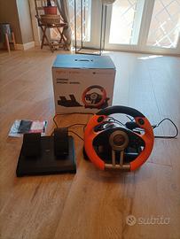 volante + pedali  pxn v3pro per ps4/switch/pc