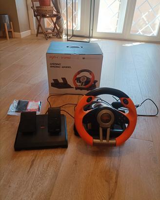 volante + pedali  pxn v3pro per ps4/switch/pc