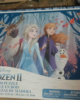 Puzzle Frozen + Avengers