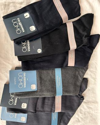 6 paia di calze Calzedonia uomo filo di scozia