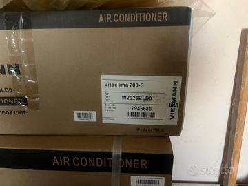 Impianto di condizionamento pompa di calore