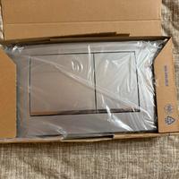 Geberit placca comando argento satinato  nuova