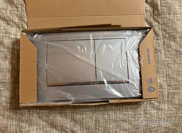 Geberit placca comando argento satinato  nuova