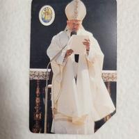 Carta telefonica Papà Giovanni Paolo II