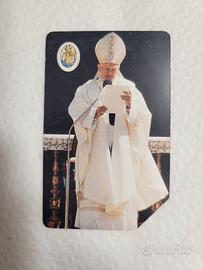 Carta telefonica Papà Giovanni Paolo II