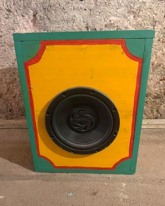 Subwoofer Pioneer auto 25 cm con cassa