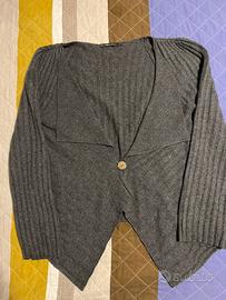 Cardigan donna scollo ampio taglia xl