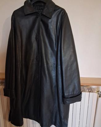 cappotto donna in pelle