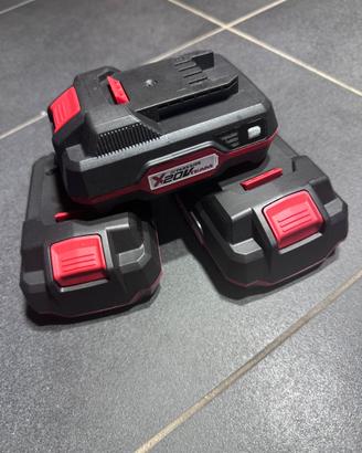3 batterie Parkside 20v 2Ah nuove