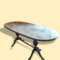 Tavolo ovale anni 50
