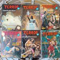 6 fumetti erotici Terror  blu Ediperiodici