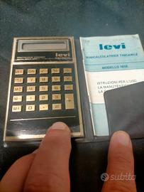 CALCOLATRICE TASCABILE LEVI MODELLO 1619CK 