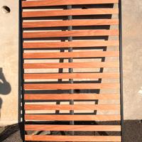 Rete con doghe in legno 120 x 190