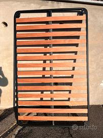 Rete con doghe in legno 120 x 190