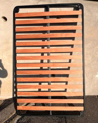 Rete con doghe in legno 120 x 190
