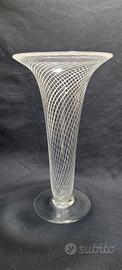 grande vaso vetro di Murano vintage 