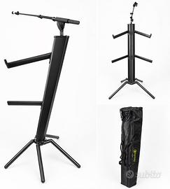 Spider pro K&M con asta microfono + borsa