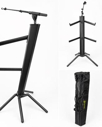 Spider pro K&M con asta microfono + borsa