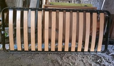 Rete per letto singolo a doghe da appoggio