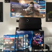 Playstation Vr Ps4 completa + Aim controller