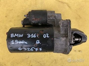 Motorino avviamento BMW 316i 2002 1900cc benzina