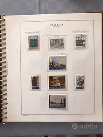 Francobolli muovi in Album Marini