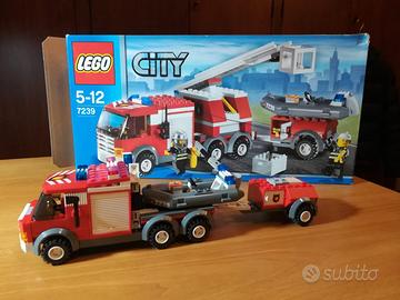 Lego city 7239 camion dei pompieri