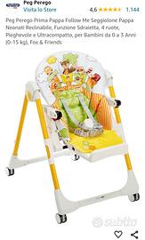 Seggiolone bambini PEG Perego.