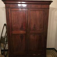 armadio in noce 1800