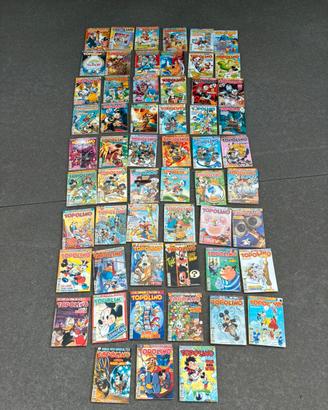 Lotto Topolino fumetti Disney (57 numeri)