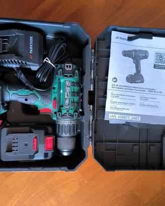 Trapano avvitatore Parkside PABS 20-Li G8 nuovo
