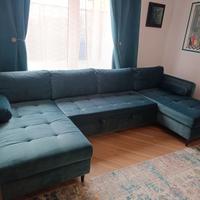 OLIVIA - DIVANO ANGOLARE TRASFORMABILE A 7/9 POSTI