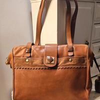 Borsa cartella vintage per studio o  lavoro 