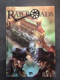 Steam Pirates Railroads Manfont Fumetto Italiani