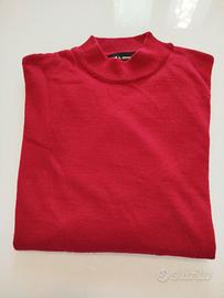 Maglione rosso uomo