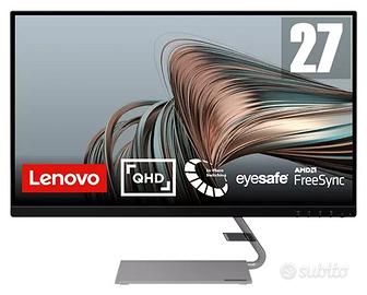 Monitor Lenovo Q27q-1L 27" 2K QHD (IPS, 75Hz)