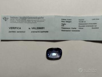 zaffiro sintetico