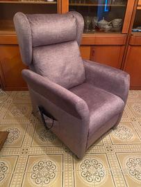 poltrona relax come nuova