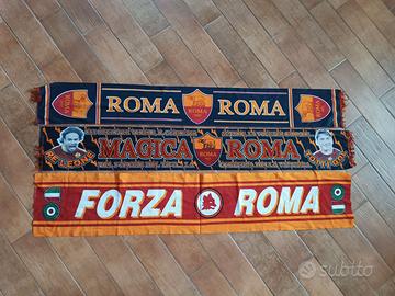 Set 3 sciarpe AS Roma