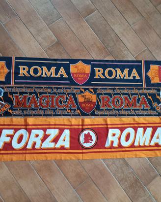 Set 3 sciarpe AS Roma