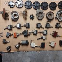 Interruttori porta lampade per auto e moto vintage