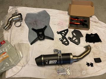 Silenziatore, accessori KTM390. adventure