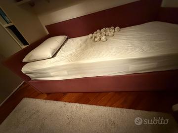 Letto imbittito 1 piazza con materasso