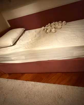 Letto imbittito 1 piazza con materasso