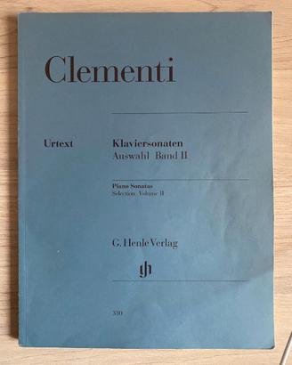 Clementi Piano Sonatas Vol 2 - Urtext (spartiti)