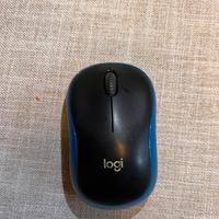 Logi mouse wireless M185 blu