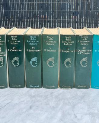 Libri storia della letteratura italiana