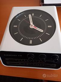 radio orologio vintage
